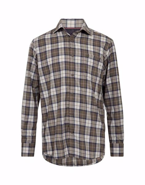 TR FLANNEL SHIRT REGULAR FIT