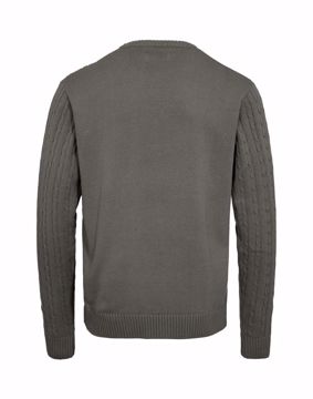 BLB CABLE O-NECK KNIT REGULAR FIT